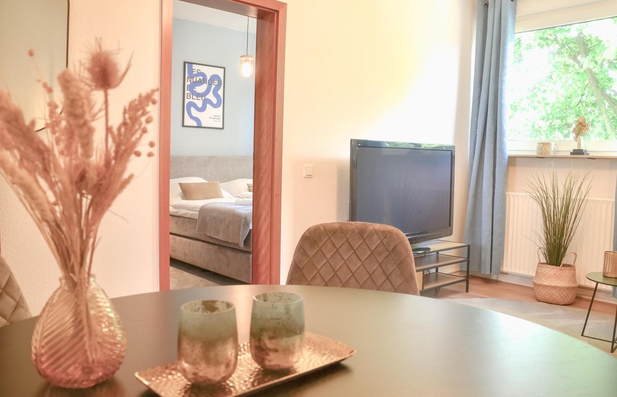 Milpau Buer 2 - Modernes Apartment Mit Queensize-Bett, Netflix, Nespresso, Waschmaschine & Smart Tv Gelsenkirchen Exterior foto